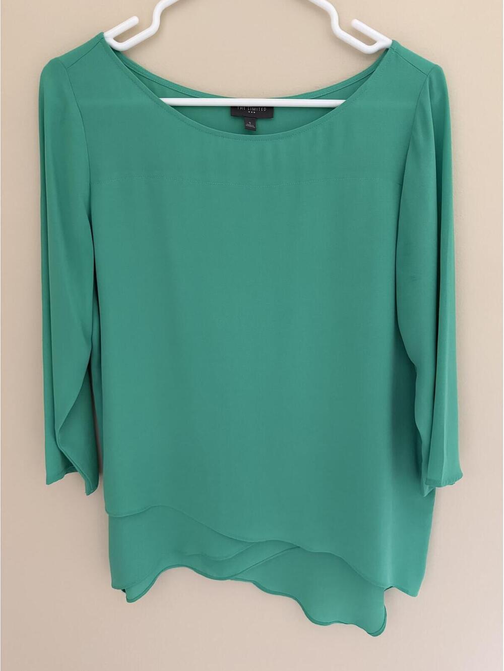 S the Limited layered, lined blouse